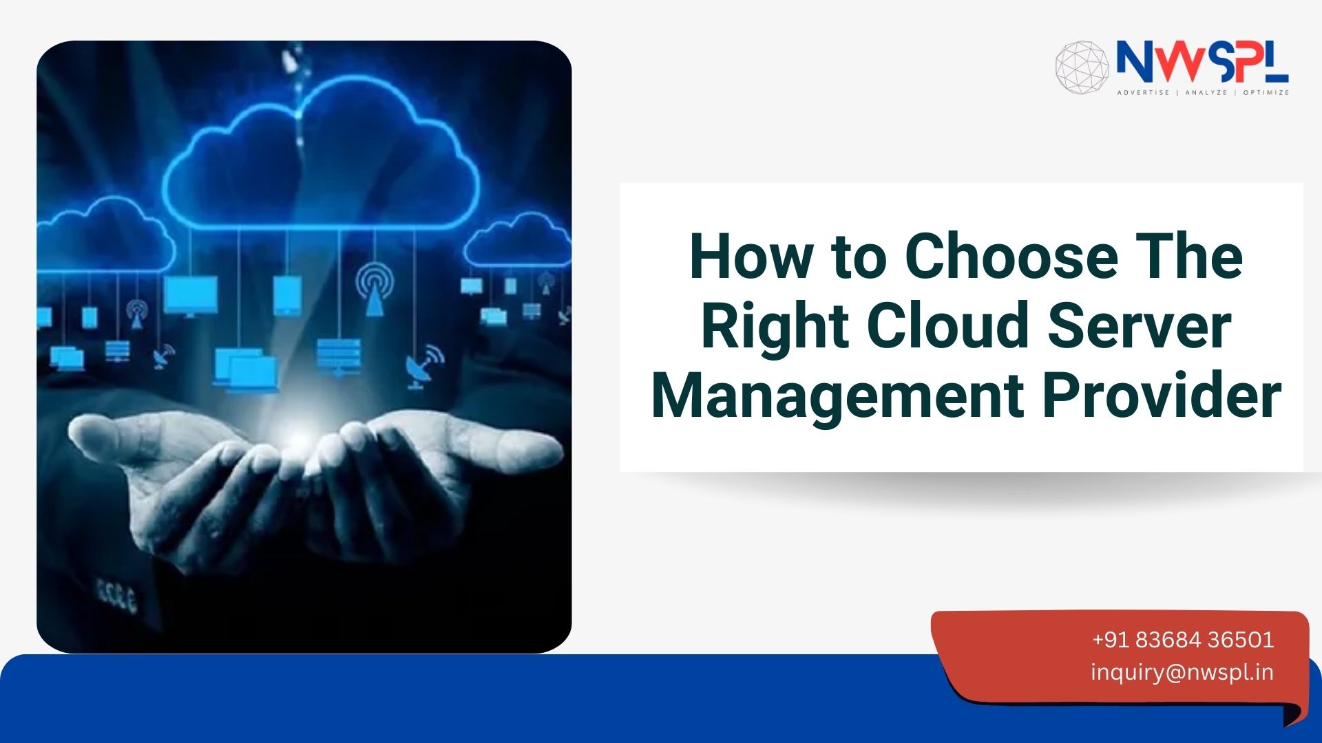 How to Choose the Right Cloud Server Management Provider