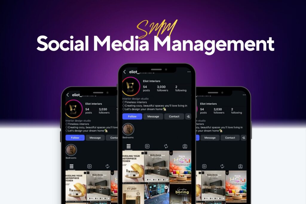 Eliot Interiors Social Media Management