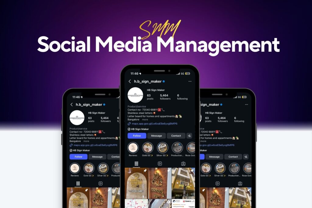 HB Sign Maker Social Media Management