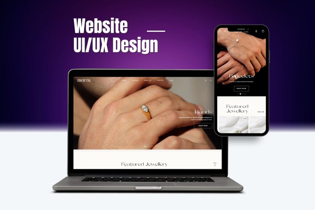 Iskraa Website Ui_UX Design
