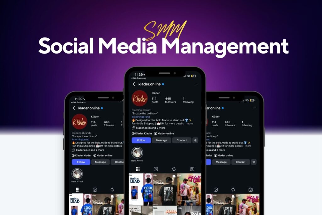 Klader Social Media Management