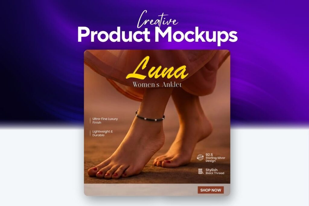 Rishirich client mockups