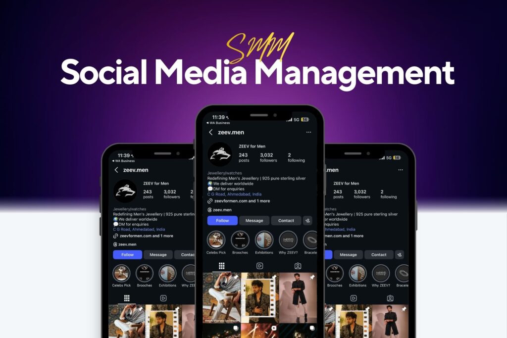 Zeev men Social Media Management
