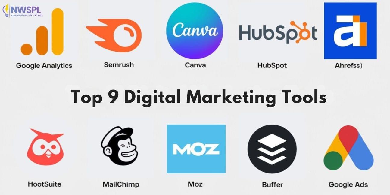 Top 9 Digital Marketing Tools