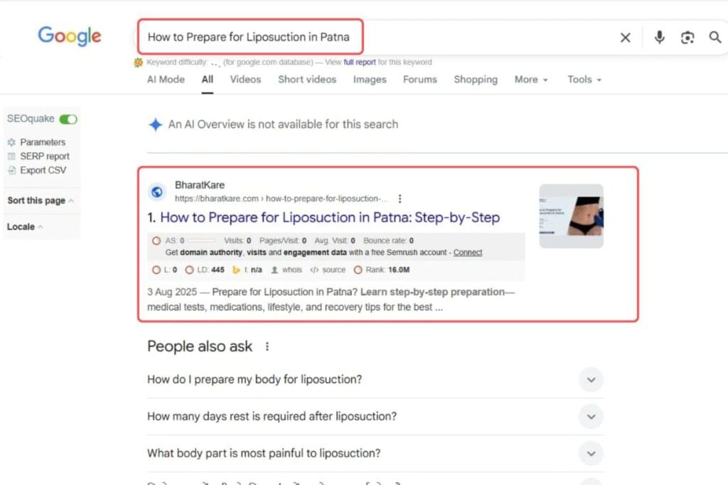 How to Prepare for Liposuction in Patna Keyword Result